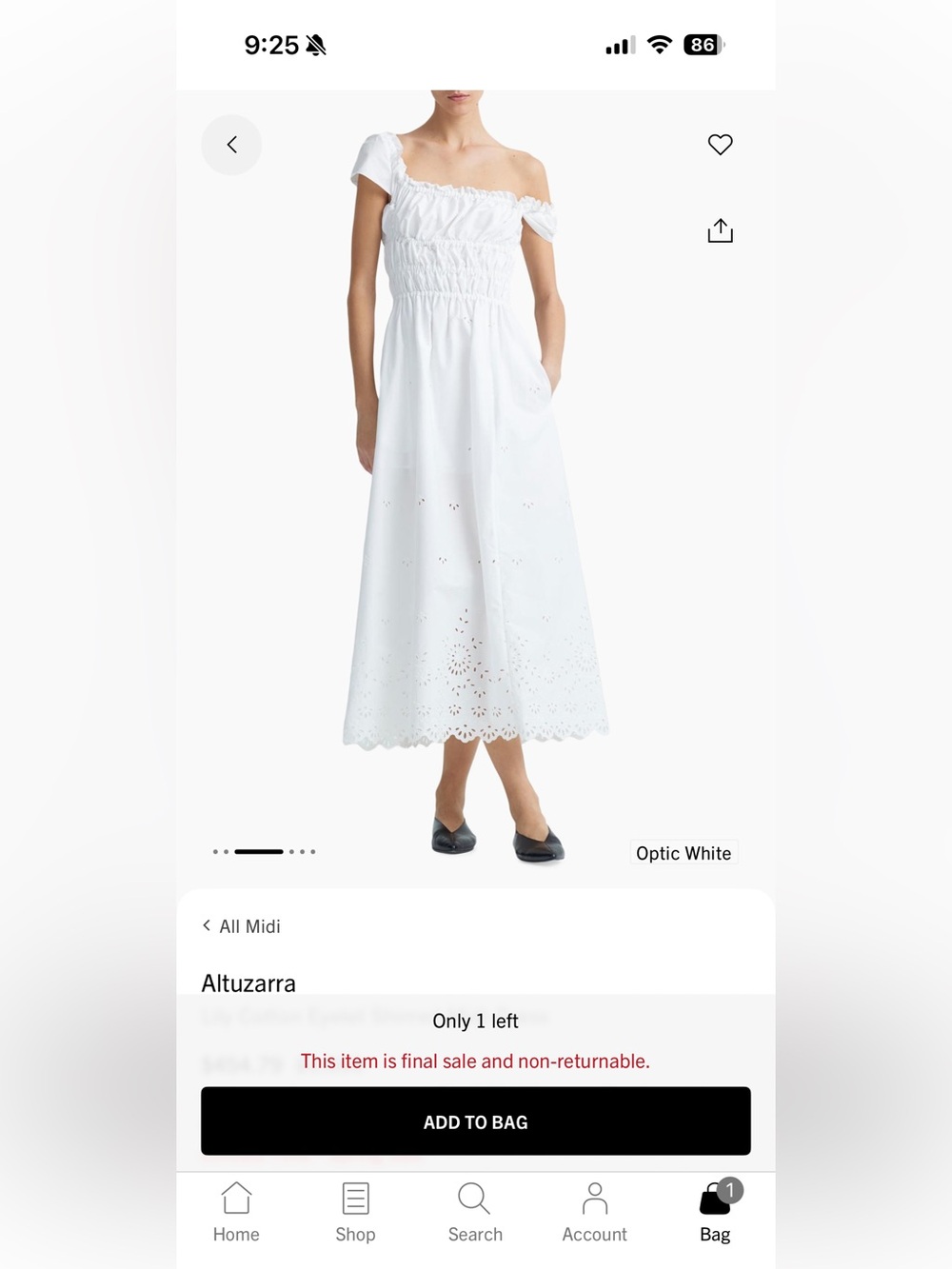 Altuzarra Lily eyelet dress